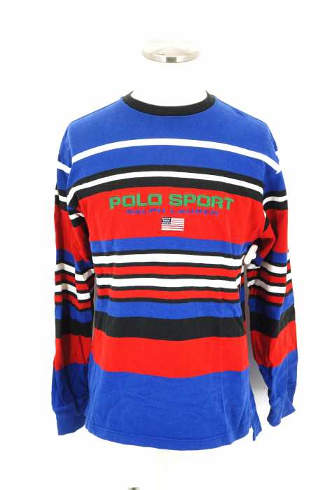 POLO SPORT RALPH LAUREN （ポロスポーツラルフローレン） マルチボーダーカットソー メンズ トップス