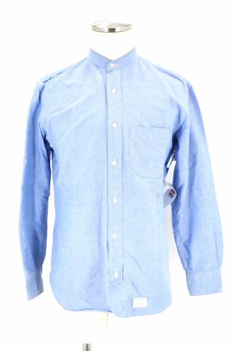Utility Garments (ユーティリティーガーメンツ) バンドカラーシャツ メンズ トップス