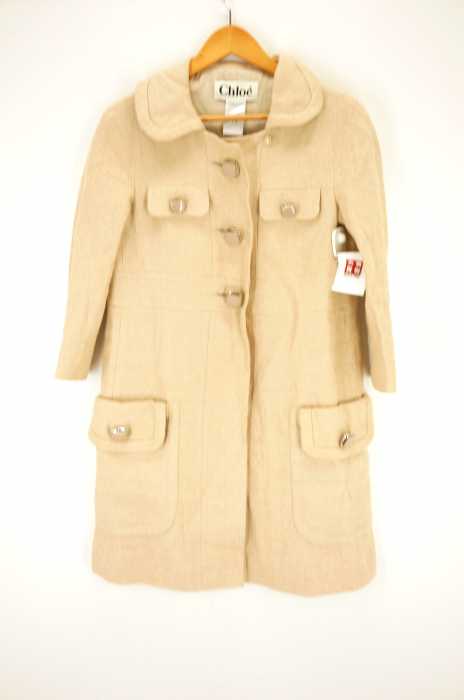 Chloe （クロエ） SABLE  樹脂ボタンコート レディース アウター
