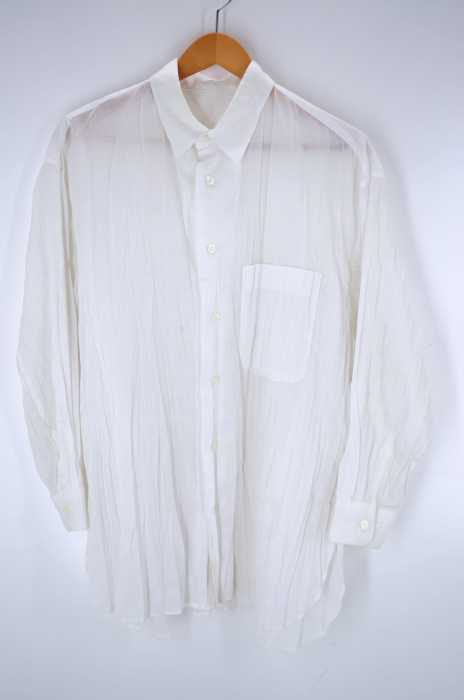 ISSEY MIYAKE（イッセイミヤケ） 90S シワ加工ポケットシャツ メンズ トップス