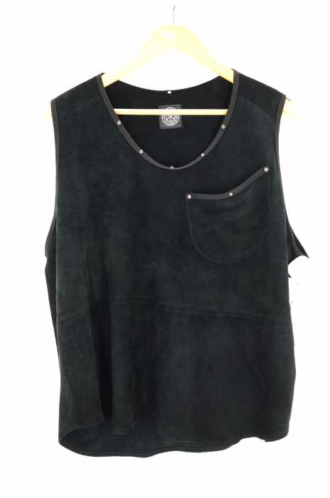 トップス PORTER CLASSIC SHEEP SKIN SUEDE VEST Porter Classic - SHEEP SUEDE VEST