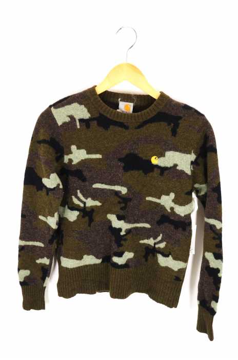 Carhartt (カーハート) 迷彩柄セーター レディース トップス