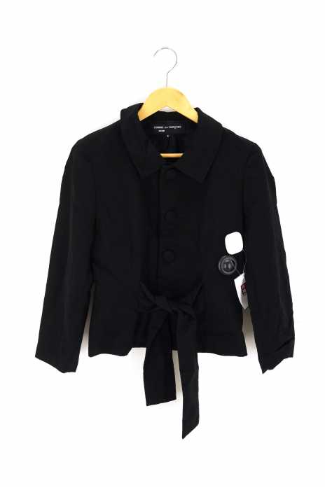 COMME des GARCONS NOIR（コムデギャルソンノワール） AD1990 ウエストリボンウールジャケット ビンテージ レディース アウター