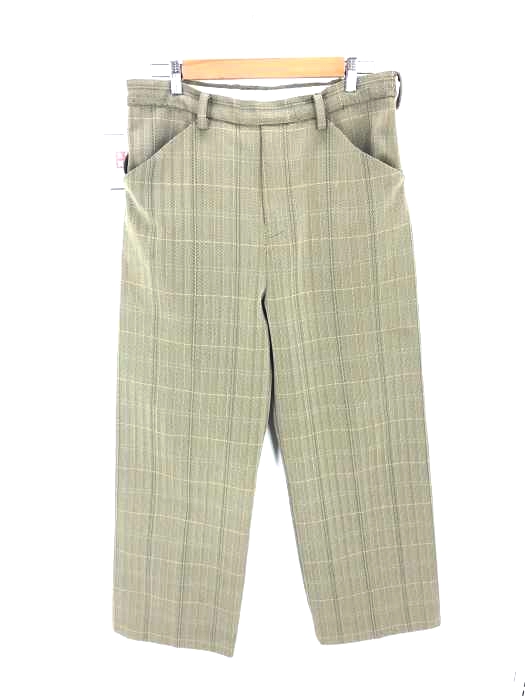 SUNSEA（サンシー） POLYYS TWEED HERRINGBONE PANTS メンズ パンツ