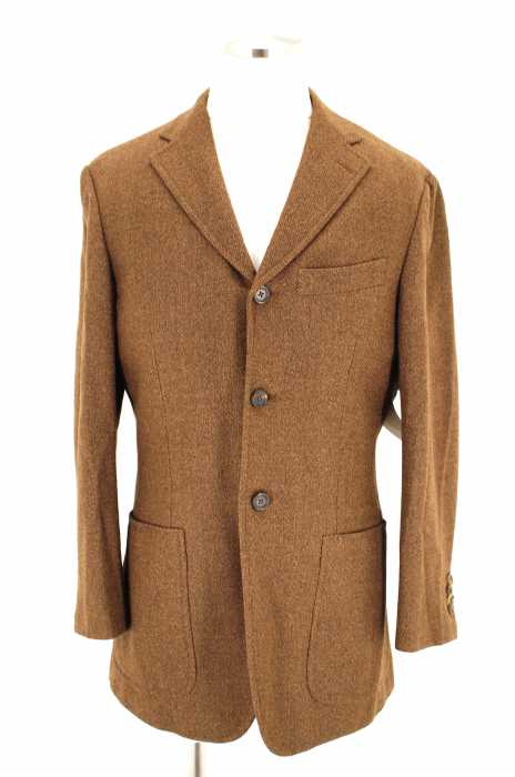 ISAIA （イザイア） カシミヤ混ツイード3Bジャケット メンズ アウター