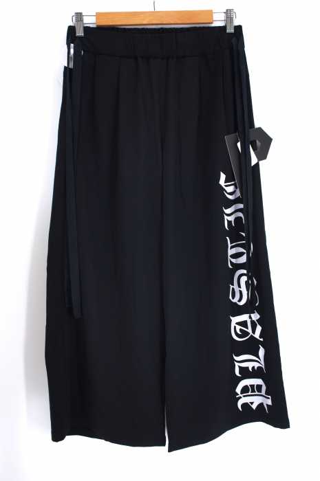 PLASTICTOKYO (プラスティクトーキョー) 16SS 転写ワイドパンツ メンズ パンツ