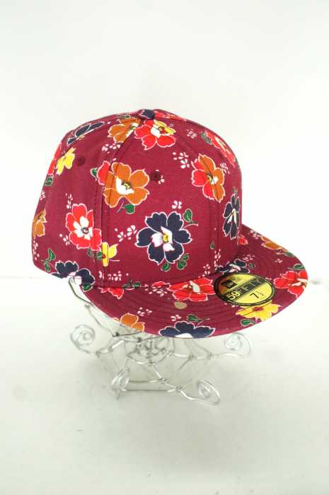 KENZO×NEW ERA （ケンゾー ニューエラ） 花柄ベースボールキャップ メンズ 帽子