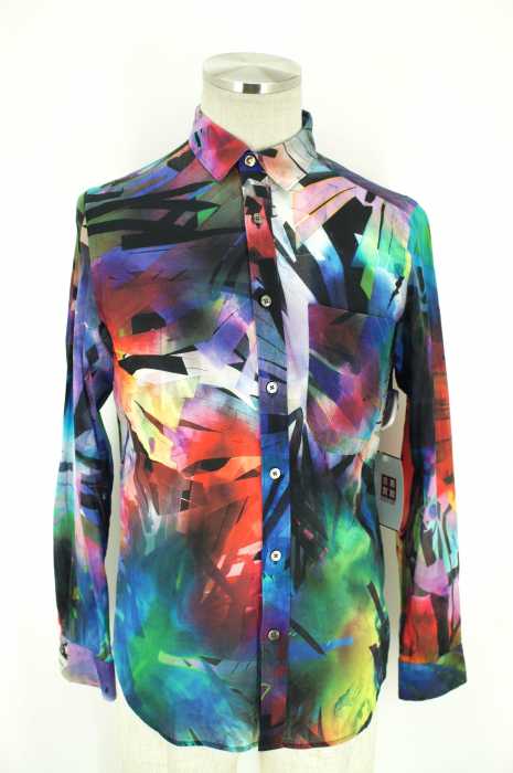 Paul Smith (ポールスミス) 総柄ボタンシャツ メンズ トップス