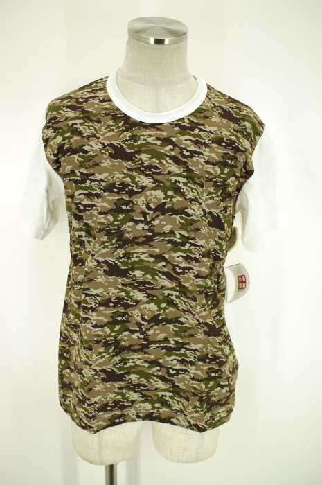 COMME des GARCONS HOMME DEUX　 （コムデギャルソンオムドゥ） AD2013 カモ柄プリントTシャツ メンズ トップス