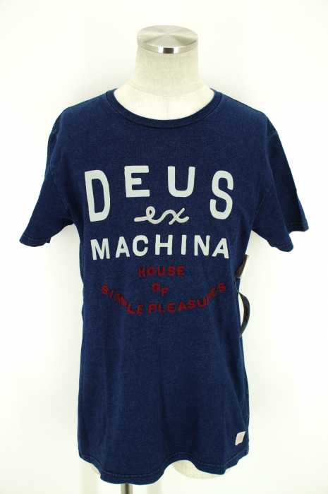 Deus Ex Machina （） インディゴデニムTシャツ メンズ トップス