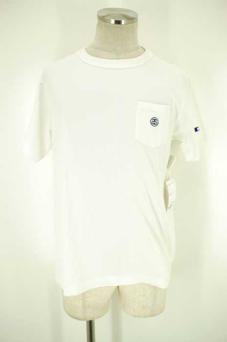 Champion×STUSSY （チャンピオンステューシー） ポケットTシャツ