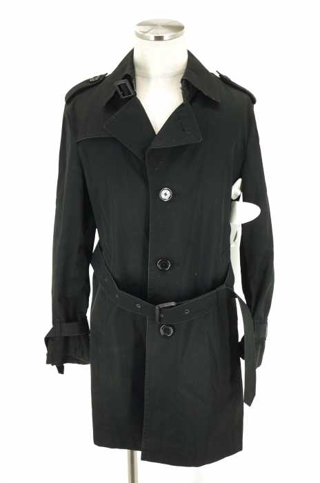 BURBERRY BLACK LABEL (バーバリーブラックレーベル) コットントレンチコート メンズ アウター