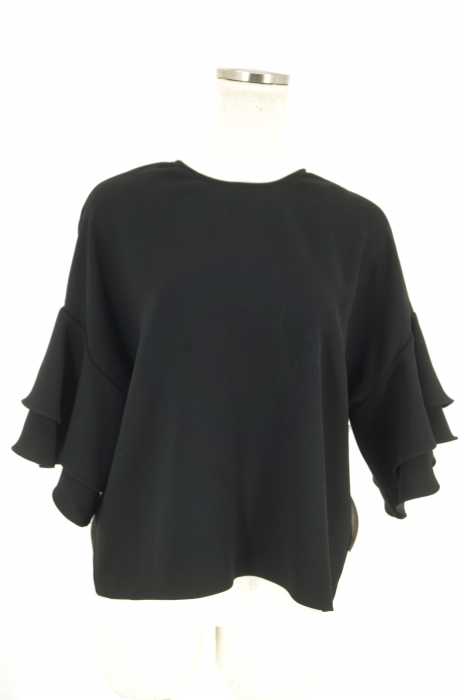 ZARA WOMAN （ザラ ウーマン） フレアカットソー レディース トップス