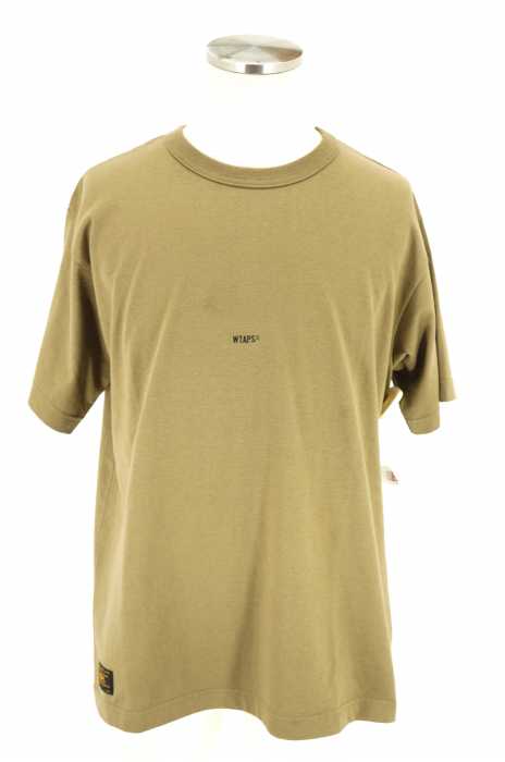 w)taps （ダブルタップス） HELLWEEK SS  ヘルウィーク  フロントロゴ刺繍半袖Tシャツ メンズ トップス