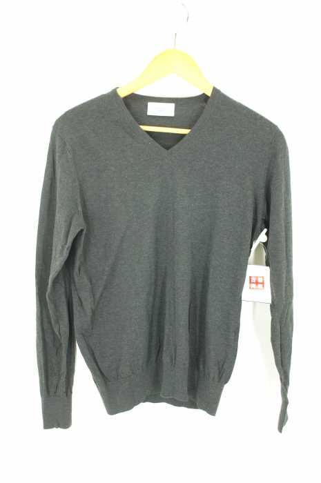 UNITED ARROWS （ユナイテッドアローズ） UAS CTN H/G V/N   コットンハイゲージ Vネックニット レディース トップス