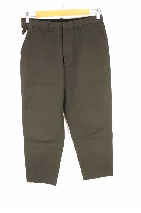 LAD MUSICIAN （ラッドミュージシャン） GABARDINE CROPPED SLIM PANTS メンズ パンツ