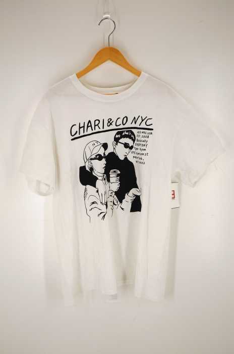 chari&co （チャリアンドコー） フロントプリントTシャツ メンズ トップス