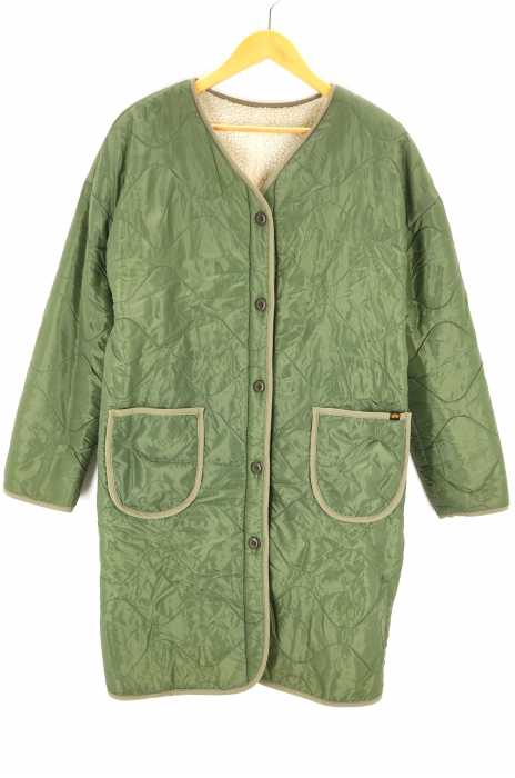 ALPHA INDUSTRIES （アルファインダストリーズ） リバーシブルキルティングコート メンズ アウター