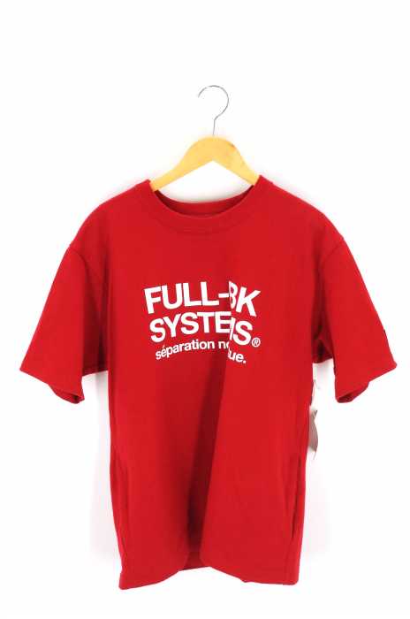 FULL-BK（フルビーケー） SYSTEMS FRONT LOGO TEE メンズ トップス