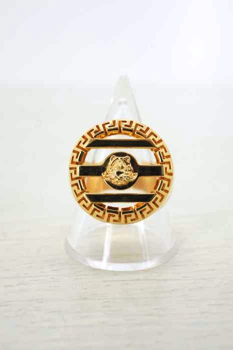 VERSACE（ヴェルサーチ） メデューサモチーフ リング メンズ アクセサリー