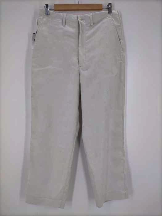e.sen（イーセン） 21AW thomas fake suede メンズ パンツ