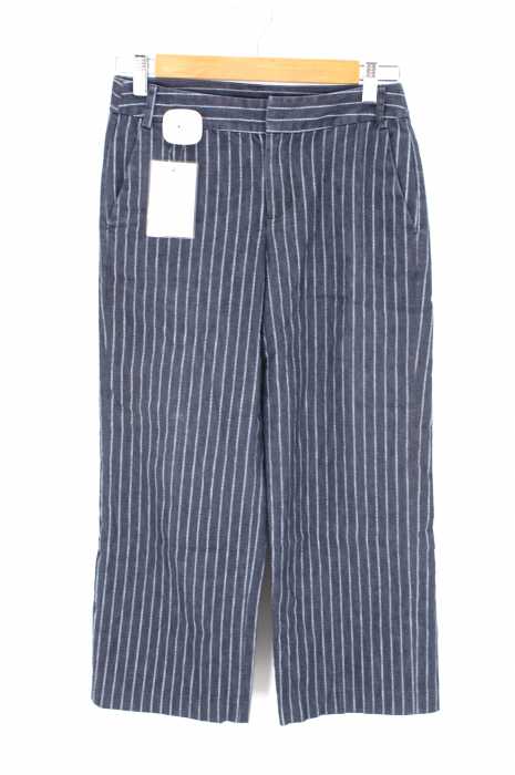 UNITED ARROWS green label relaxing （ユナイテッドアローズグリーンレーベルリラクシング） 2015 ストライプクロップドワイドパンツ レディース パンツ