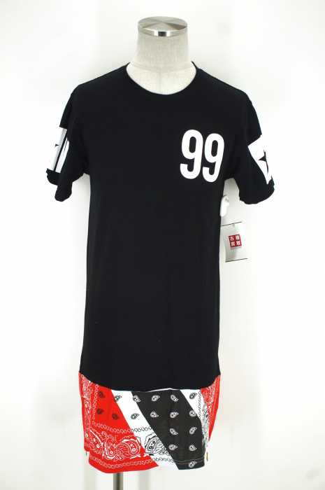 URBAN GLORY (アーバングローリー) ナンバリングロングTシャツ メンズ トップス