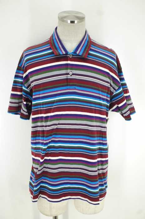 ISSEY MIYAKE MEN （イッセイミヤケメン） ボーダーポロシャツ メンズ トップス