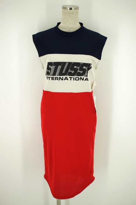 STUSSY (ステューシー) メッシュワンピース レディース ワンピース