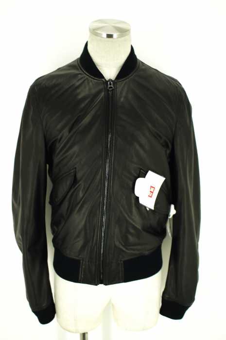BURBERRY BRIT (バーバリー ブリット) Ravensdon Jacket ラムレザーブルゾン メンズ アウター