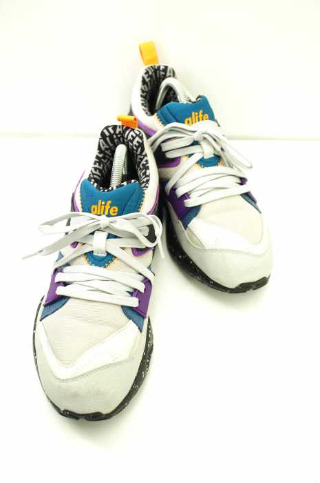 PUMA BLAZE OF GLORY×ALIFE(プーマ エーライフ) マルチカラーローカットスニーカー メンズ シューズ