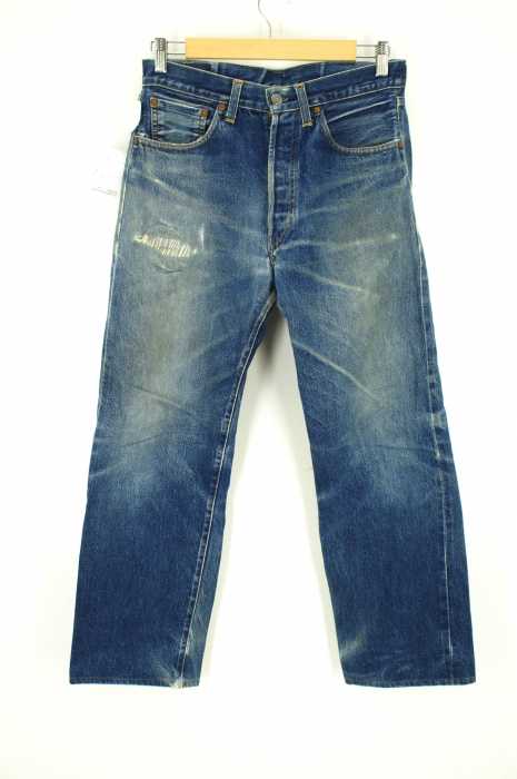 Levi's (リーバイス) 501XX ボタン裏555 セルビッチデニムパンツ メンズ パンツ
