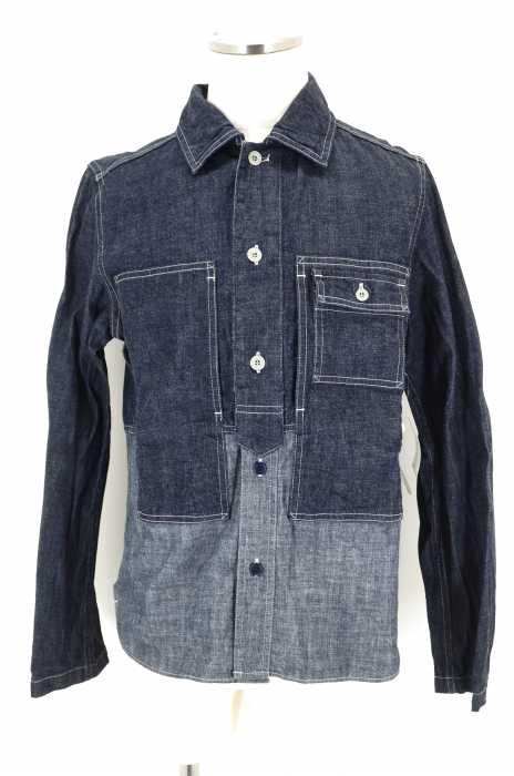NIGEL CABOURN (ナイジェルケーボン ) UTILITY JACKET COTTON/LINEN 10.5oz DENIM ユーティリティ ジャケット メンズ アウター
