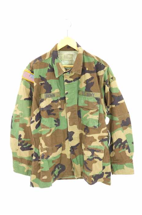 USED古着  （ユーズドフルギ） 米軍 ウッドランド迷彩 コンバットジャケット メンズ トップス