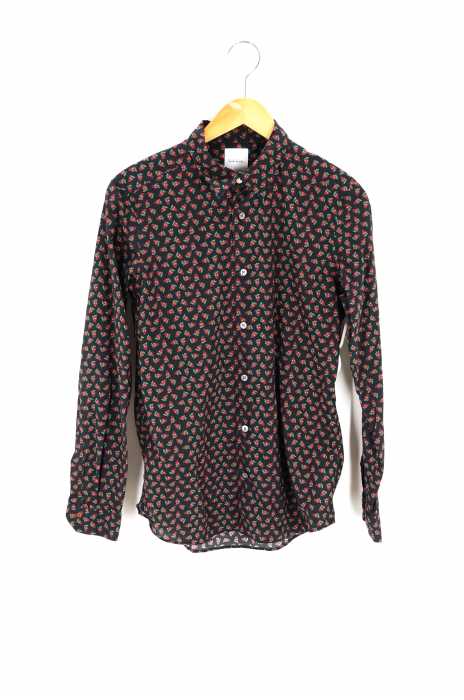 Paul Smith (ポールスミス) STRAWBERRY-SKULL PRINT SHIRTS メンズ トップス