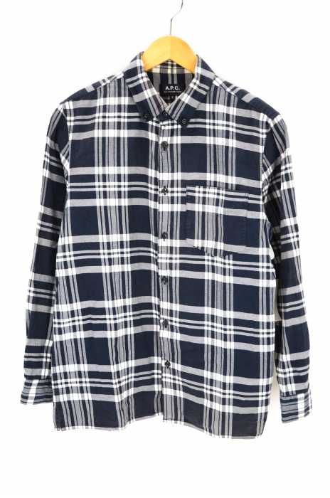 A.P.C. （アーペーセー） カジュアルチェックシャツ メンズ トップス