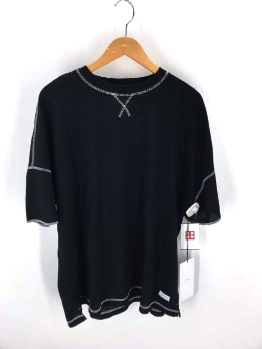 STAMPD（スタンプド） ステッチデザインワイドシルエットワッフルカットソー メンズ トップス
