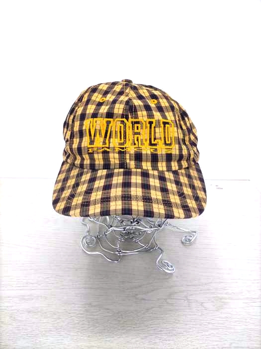 Supreme(シュプリーム) PLAID WORLD FAMOUS 6パネル キャップ メンズ 帽子