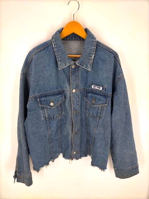 ADER error（アダーエラー） USED加工 カットオフデニムジャケット メンズ アウター