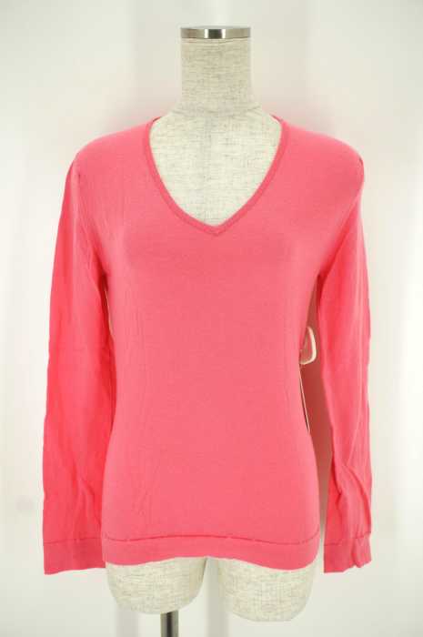 JOHN SMEDLEY （ジョンスメドレー） Vネックウールニットセーター レディース トップス
