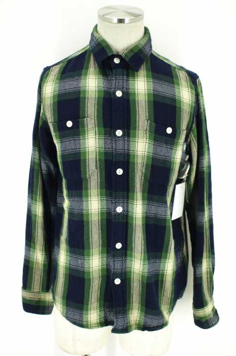 CHALLENGER （チャレンジャー） L/S CHECK WORK SHIRT　チェックネルシャツ メンズ トップス