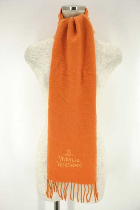 Vivienne Westwood （ヴィヴィアンウエストウッド） ウールマフラー レディース ファッション雑貨