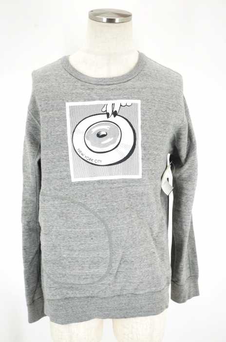 Americana × BEAUTY&YOUTH UNITED ARROWS（アメリカーナ ビューティーアンドユースユナイテッドアローズ） 別注 NEW YORK CITY レコードプリントスウェット メンズ トップス