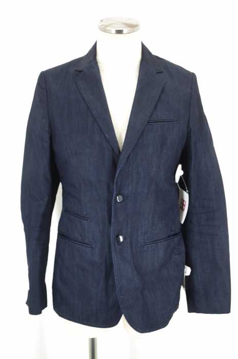RAF BY RAF SIMONS （ラフバイラフシモンズ） 2Bデニムテーラード ジャケット メンズ アウター