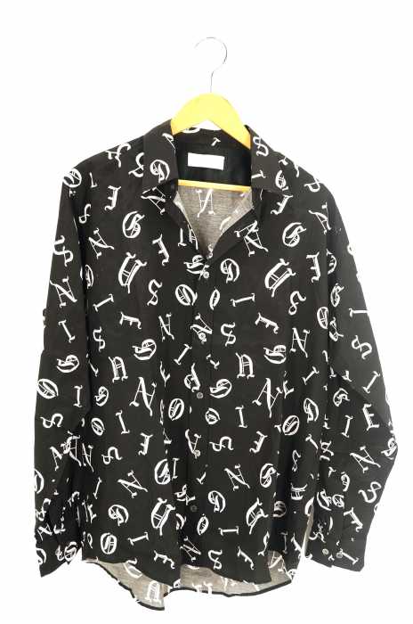 NEON SIGN（ネオンサイン） OLD ENGLISH SHIRT オープンカラー レター メンズ トップス