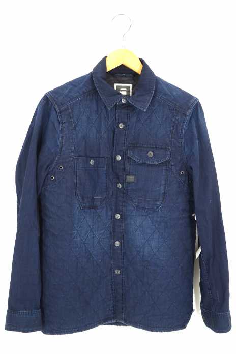 G-STAR RAW （ジースターロー） WOLKER QUILTED OVERSHIRT L/S メンズ トップス