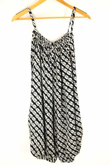 LIMI feu （リミフゥ） 11SS 総柄シルクオーバーオール レディース オールインワン