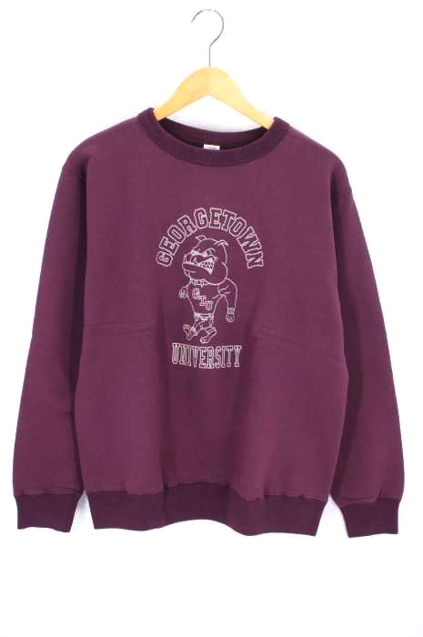 USED古着（ユーズドフルギ） カレッジプリントスウェット メンズ トップス