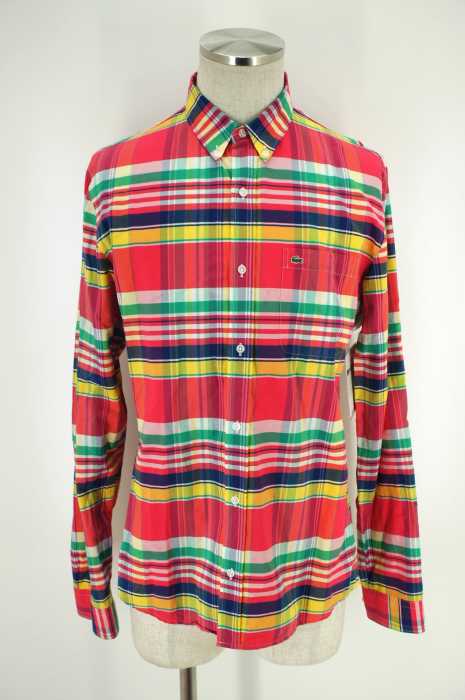 Lacoste LVE （ラコステライブ） チェックシャツ メンズ トップス