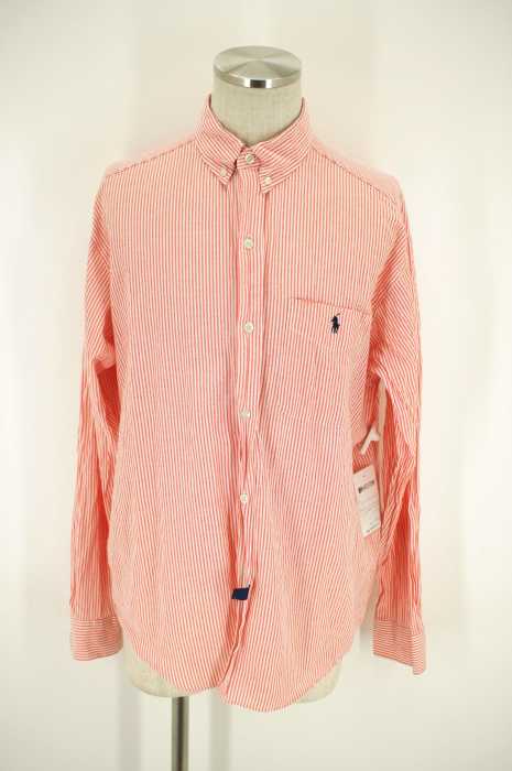 Polo by RALPH LAUREN （ポロバイラルフローレン） コットンボタンダウンストライプシャツ メンズ トップス